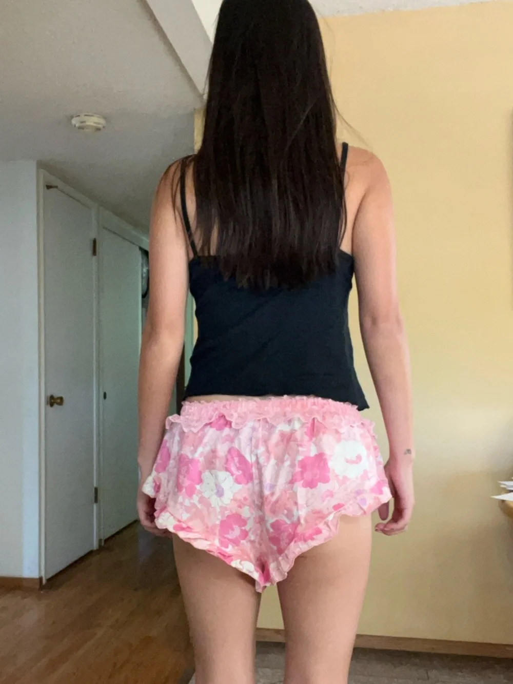 Free people floral sleep shorts